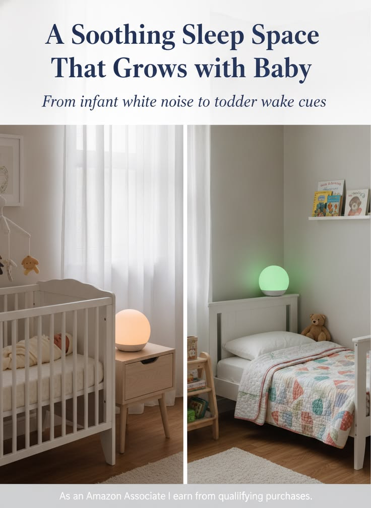 A Soothing Sleep Space That Grows with Baby